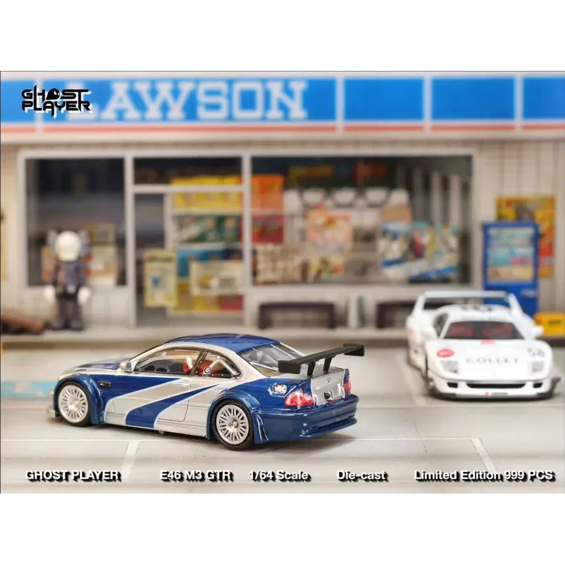 BMW M3E46 GTR (Limited to 1 of 999), 1:64 Scale
