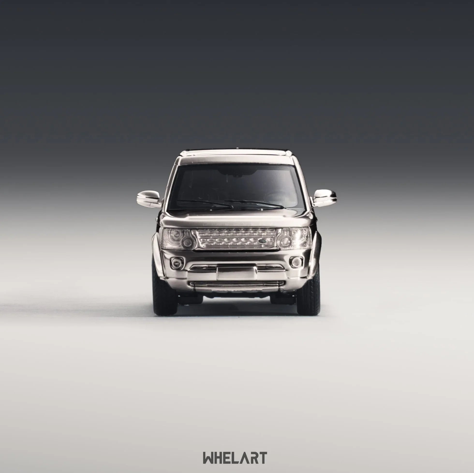 Premium scale diecast model car – *HEC 2026* 2014 Discovery 4 Limited to 599, 1:64 Scale (Silver Chrome) Collectible