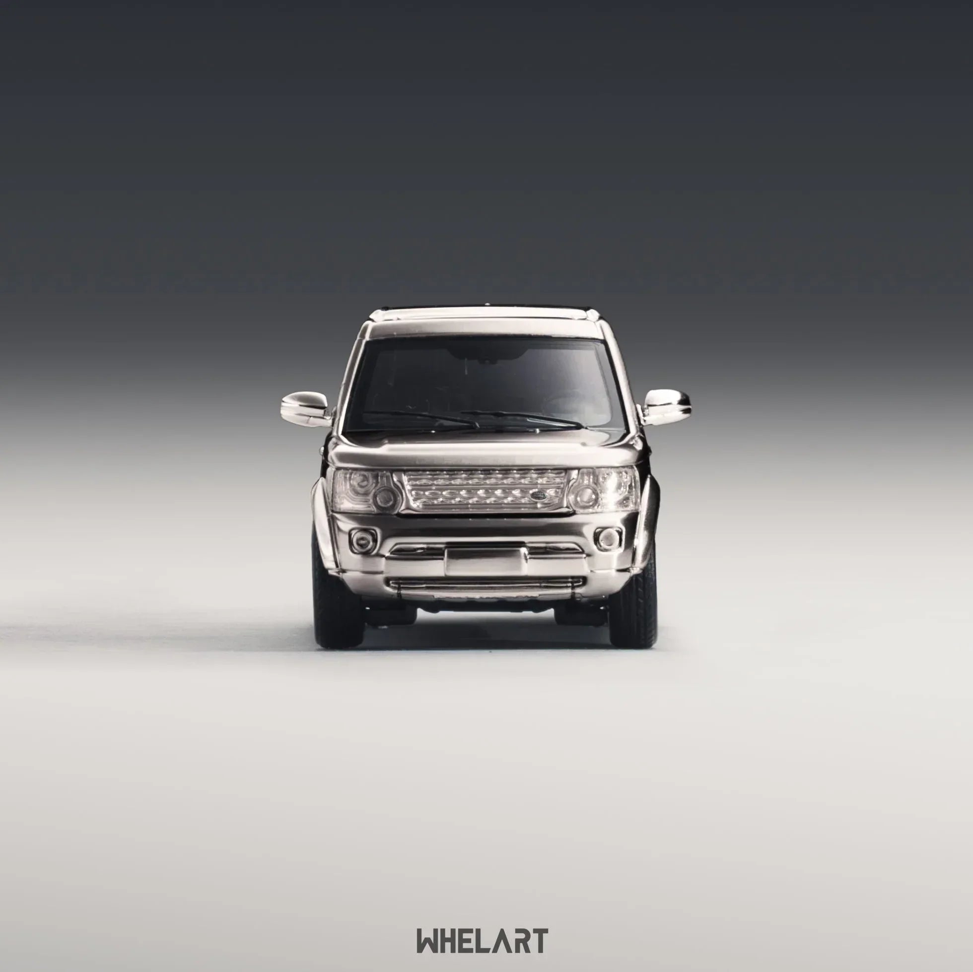 Premium scale diecast model car – *HEC 2026* 2014 Discovery 4 Limited to 599, 1:64 Scale (Silver Chrome) Collectible