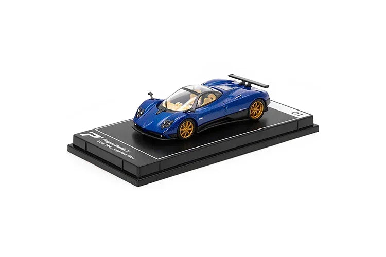 Premium scale diecast model car – Pagani Zonda F, 1:64 Scale (Blue) Collectible