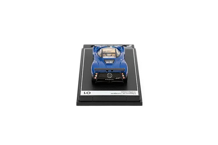 Premium scale diecast model car – Pagani Zonda F, 1:64 Scale (Blue) Collectible