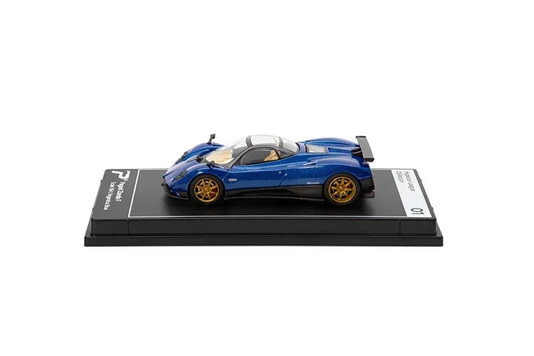 Premium scale diecast model car – Pagani Zonda F, 1:64 Scale (Blue) Collectible