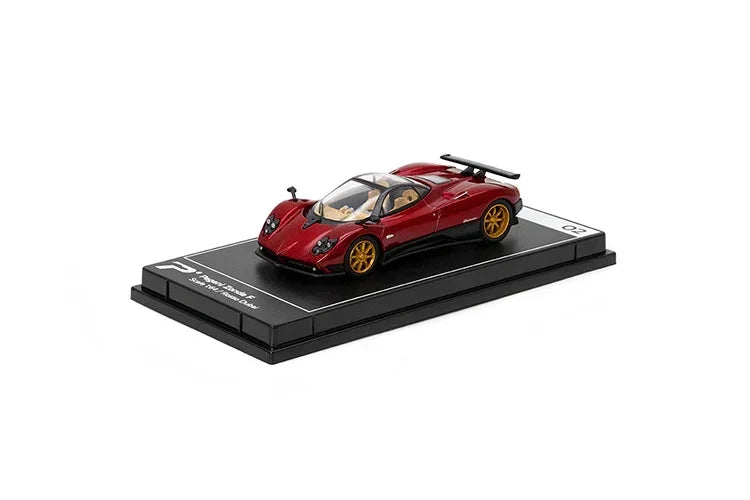 Premium scale diecast model car – Pagani Zonda F, 1:64 Scale (Red) Collectible