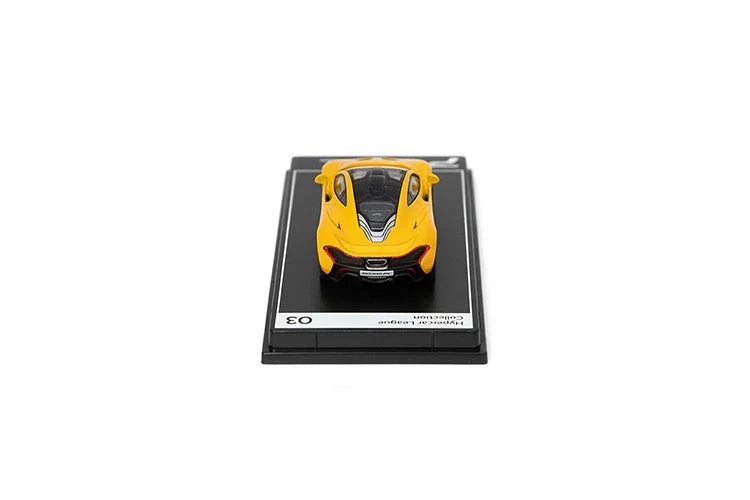 Premium scale diecast model car – McLaren P1, 1:64 Scale (Yellow) Collectible