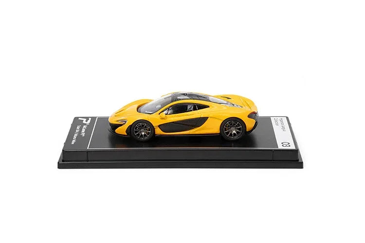 Premium scale diecast model car – McLaren P1, 1:64 Scale (Yellow) Collectible