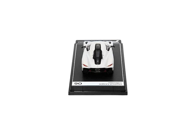 Premium scale diecast model car – Koenigsegg Jesko Absolut, 1:64 Scale (White) Collectible