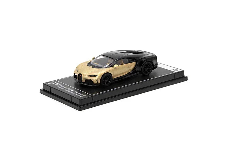 Premium scale diecast model car – Bugatti Chiron Supersport, 1:64 Scale ( Silk & Nocturne Black) Collectible
