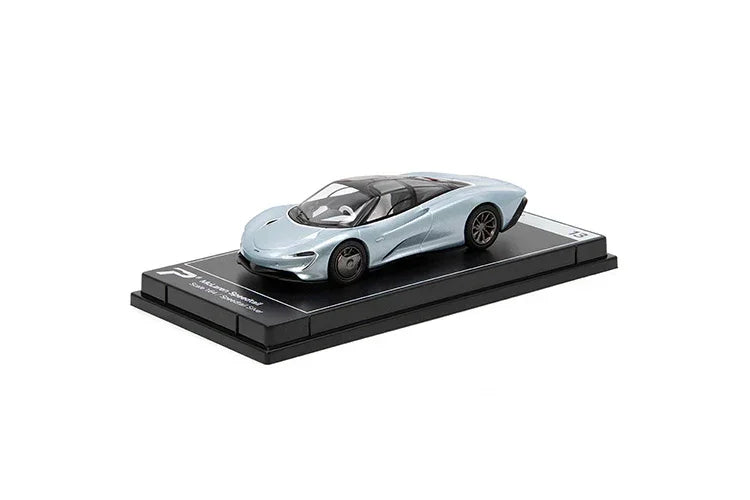 Premium scale diecast model car – McLaren Speedtail, 1:64 Scale (Silver) Collectible