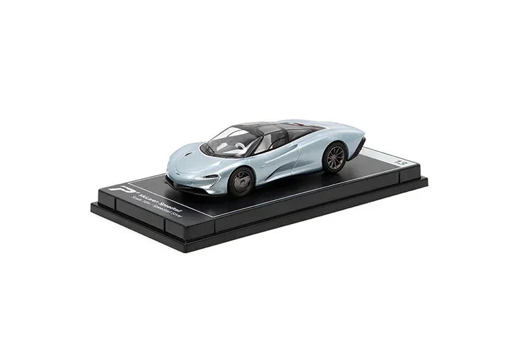 Premium scale diecast model car – McLaren Speedtail, 1:64 Scale (Silver) Collectible