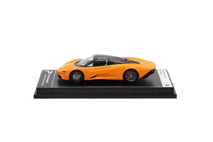 Premium scale diecast model car – McLaren Speedtail, 1:64 Scale (Orange) Collectible