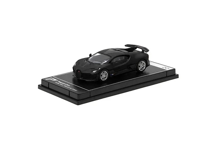 Premium scale diecast model car – Bugatti Divo, 1:64 Scale (Black) Collectible