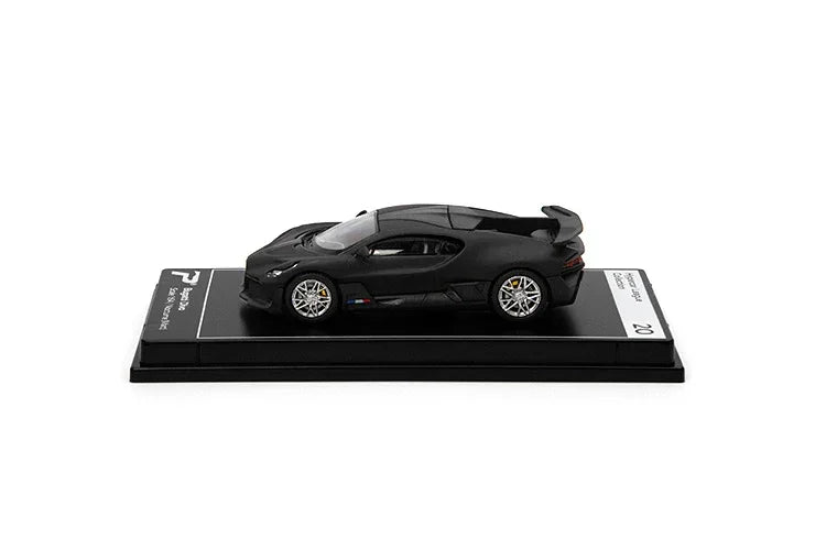 Premium scale diecast model car – Bugatti Divo, 1:64 Scale (Black) Collectible
