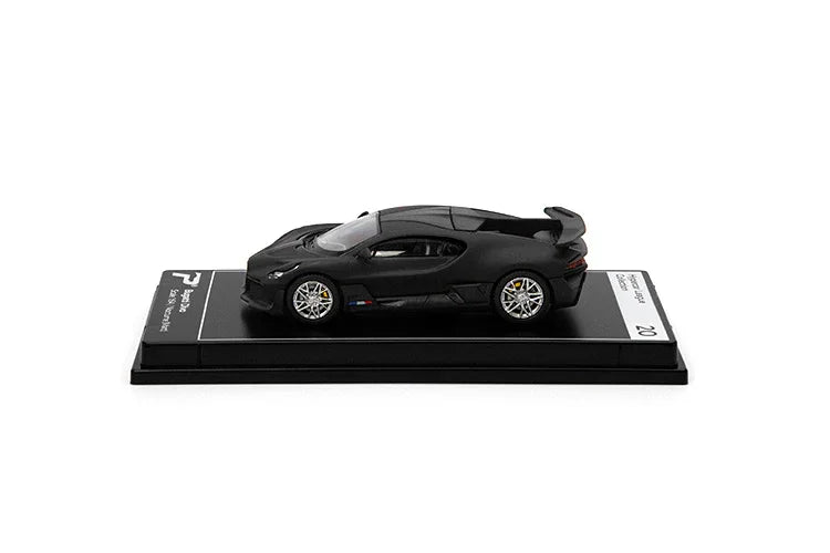 Premium scale diecast model car – Bugatti Divo, 1:64 Scale (Black) Collectible