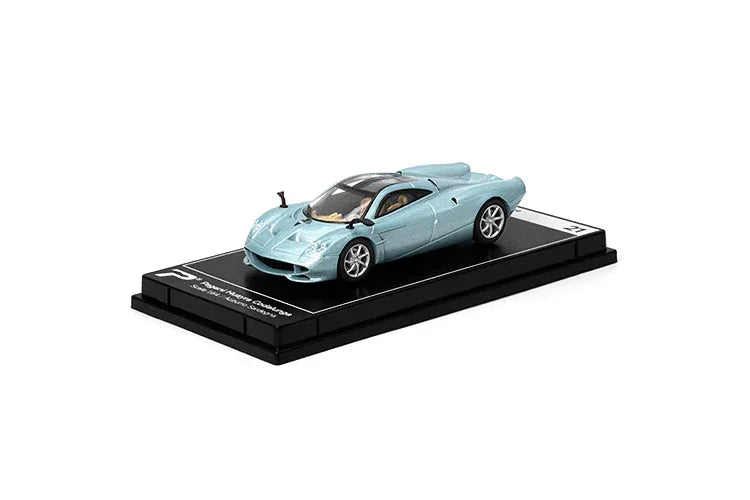 Premium scale diecast model car – Pagani Huayra Codalunga, 1:64 Scale (Simple Turquoise) Collectible