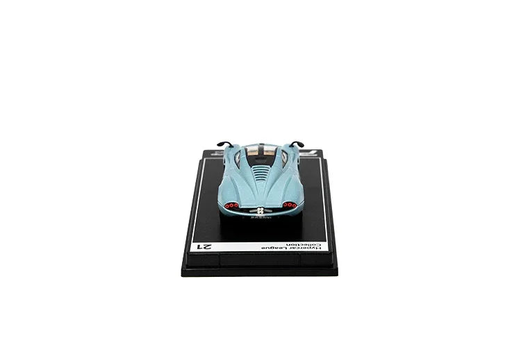 Premium scale diecast model car – Pagani Huayra Codalunga, 1:64 Scale (Simple Turquoise) Collectible