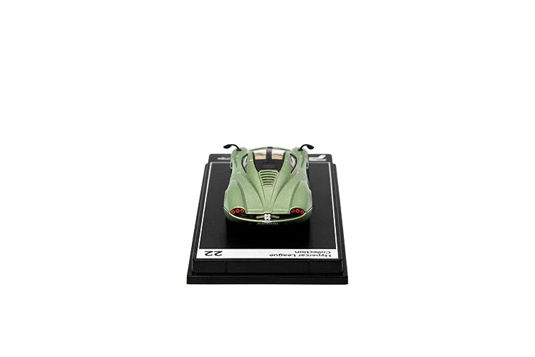 Premium scale diecast model car – Pagani Huayra Codalunga, 1:64 Scale (Green) Collectible
