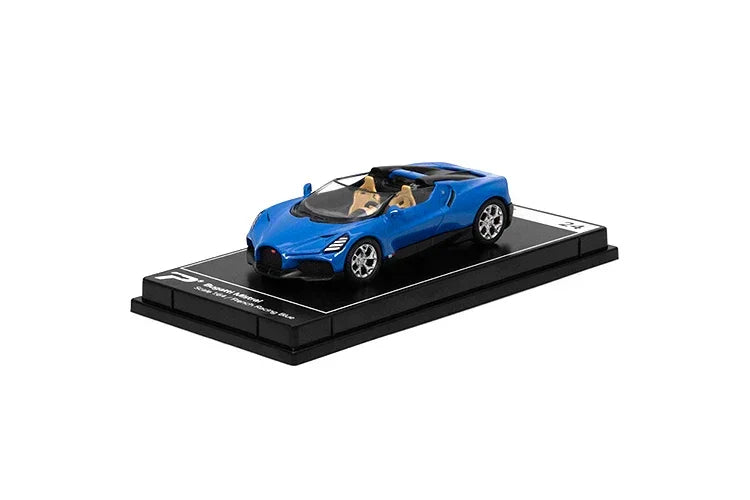 Premium scale diecast model car – Bugatti Mistral, 1:64 Scale (Blue) Collectible