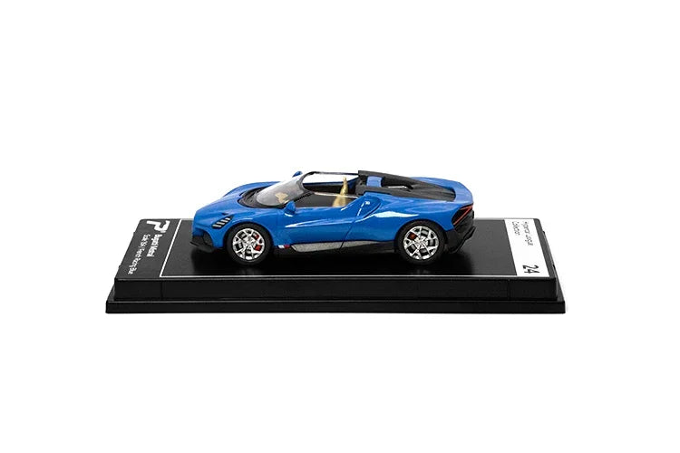 Premium scale diecast model car – Bugatti Mistral, 1:64 Scale (Blue) Collectible