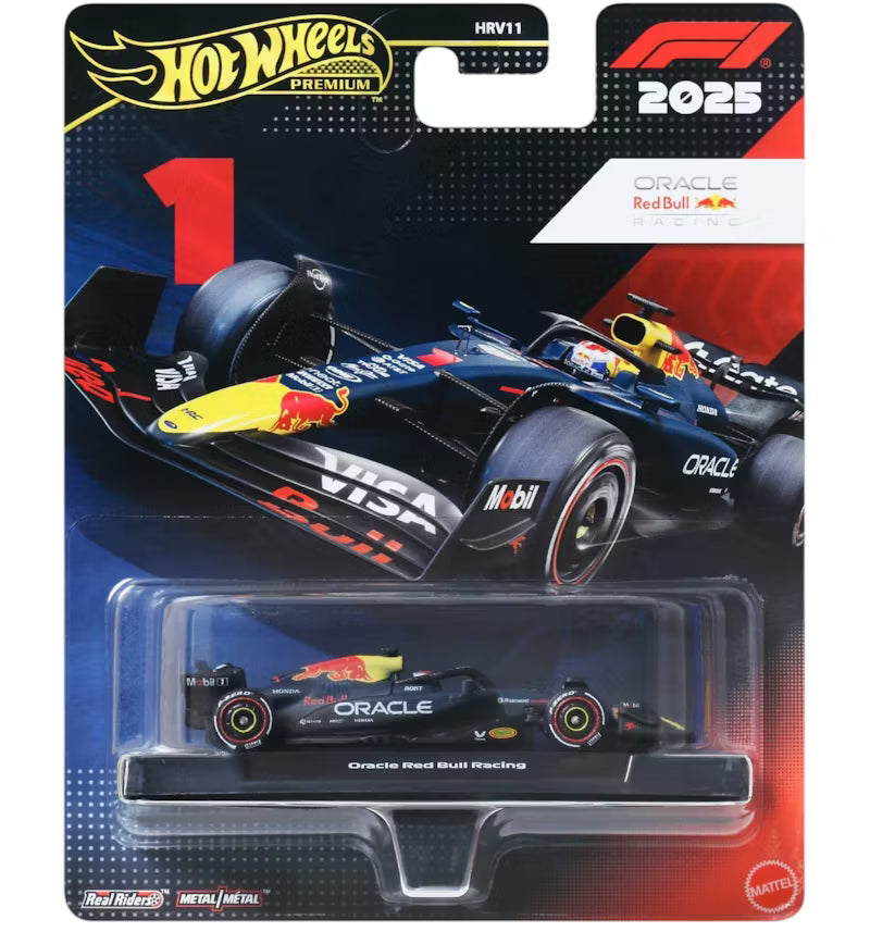 F1 Oracle Red Bull Racing #1 Dark Blue, 1:64 Scale