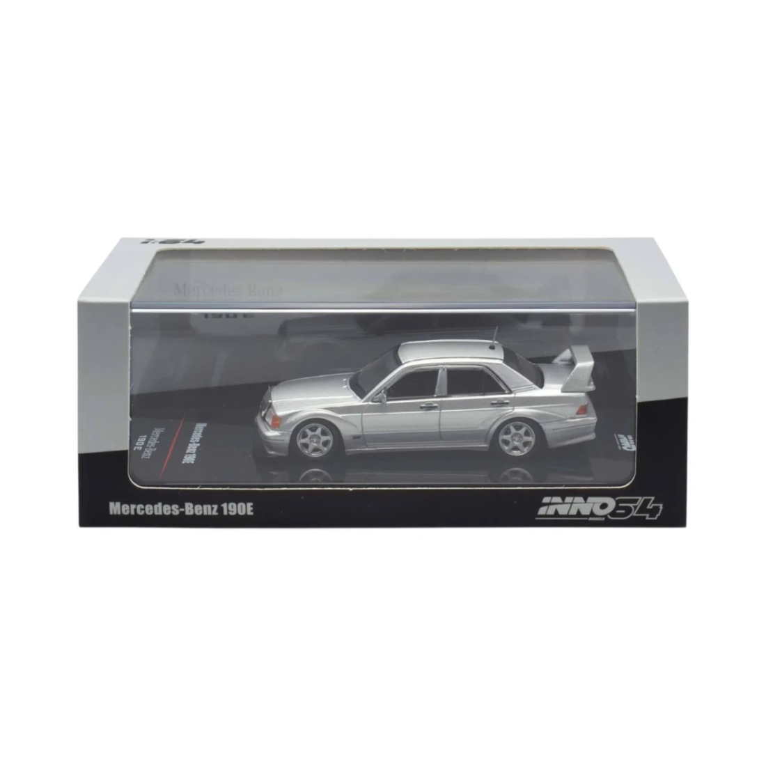 *PRE-ORDER* INNO 1/64 Die-cast MERCEDES BENZ 190E,1:64 Scale (Silver)