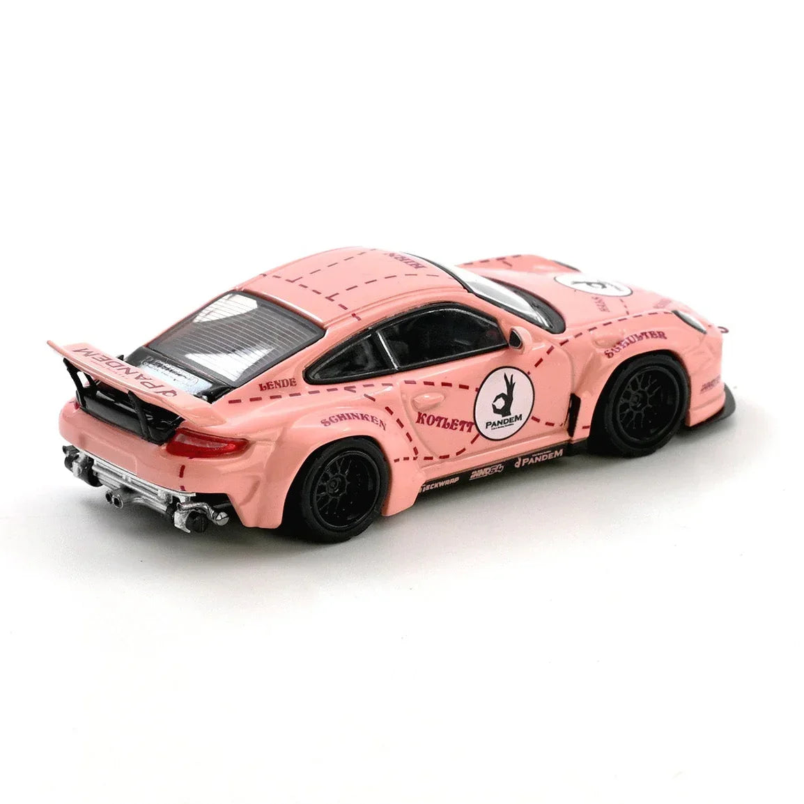 Premium scale diecast model car – *PRE-ORDER* Pandem 997 "Pink Pig", 1:64 Scale Collectible