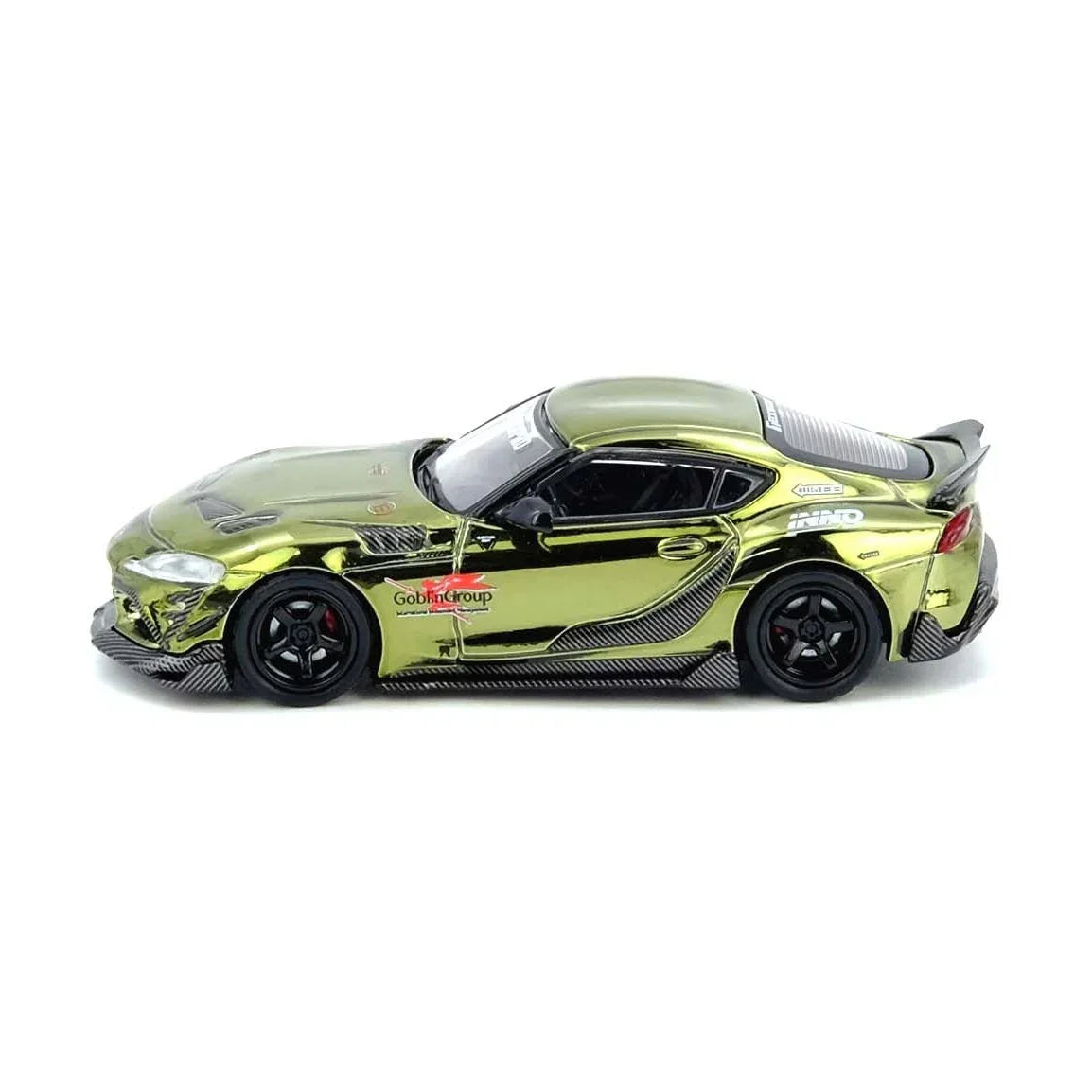 Premium scale diecast model car – *PRE-ORDER* Toyota Supra A90 Darwin Pro, 1:64 Scale (Matt Green) Collectible