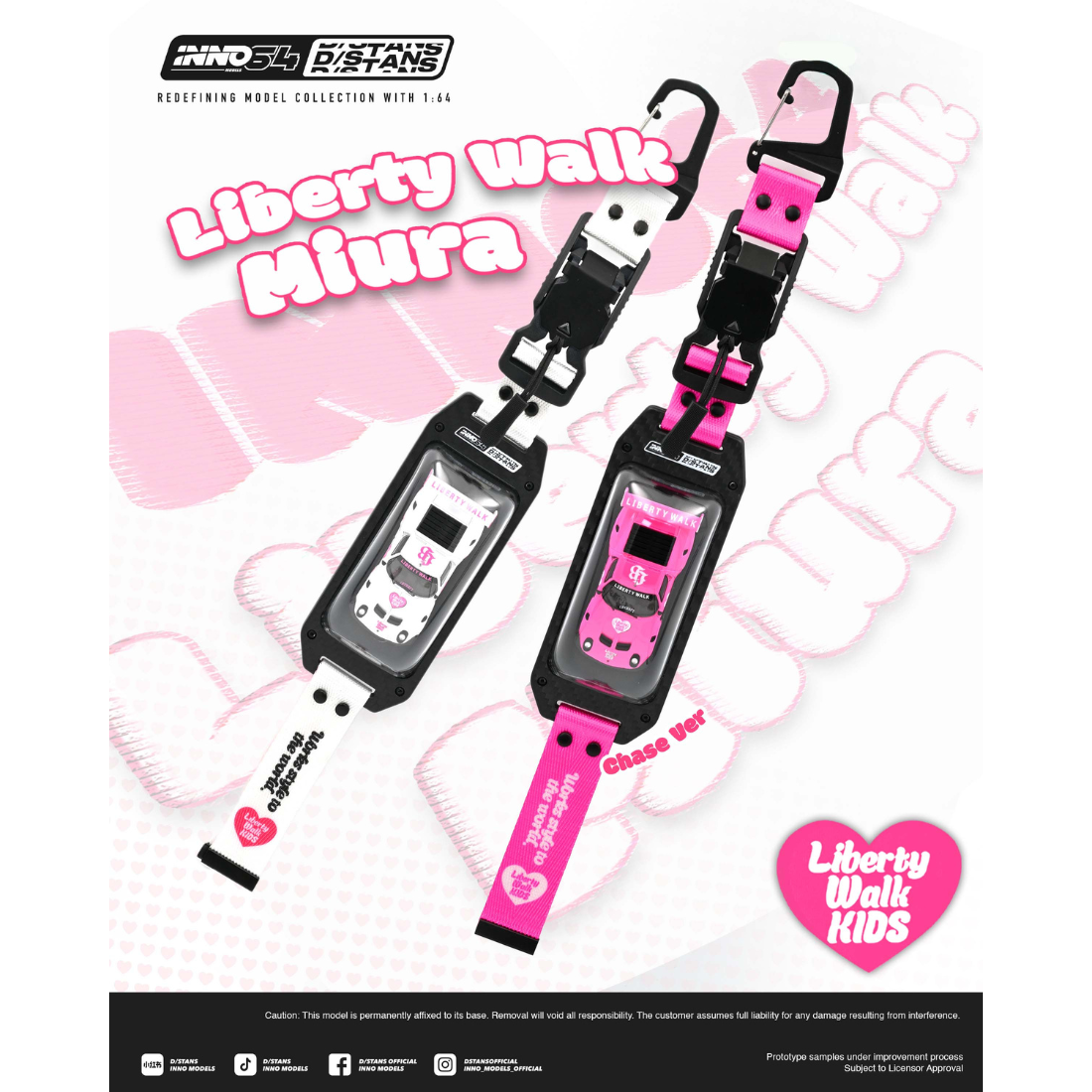 *PRE-ORDER* LB-Silhouette WORKS Miura GT (Chance of Chase Car), 1:64 Scale