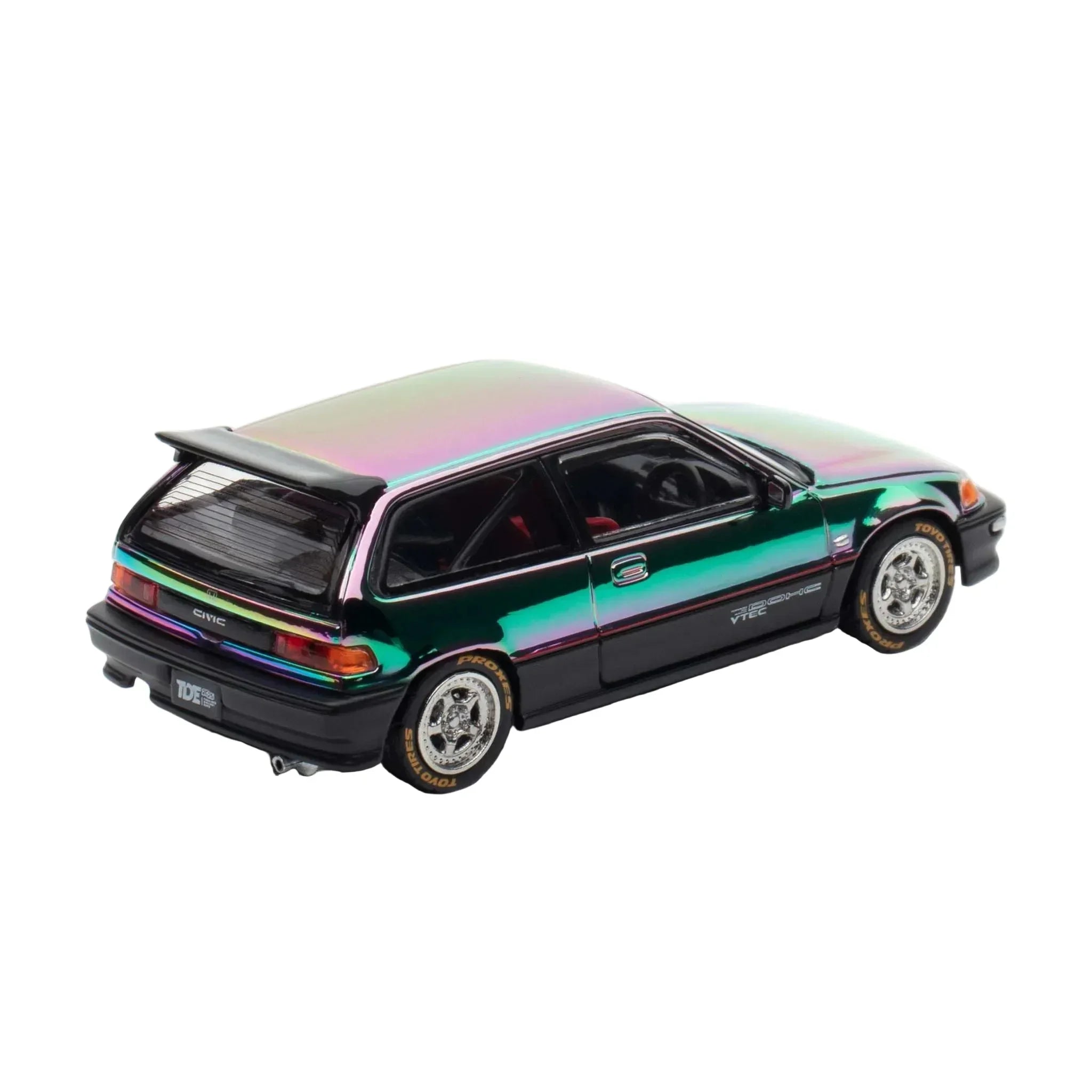 Premium scale diecast model car – Honda Civic Type-R (EK9) Thailand Diecast Expo 2025 Event Edition, 1:64 Scale (White) Collectible
