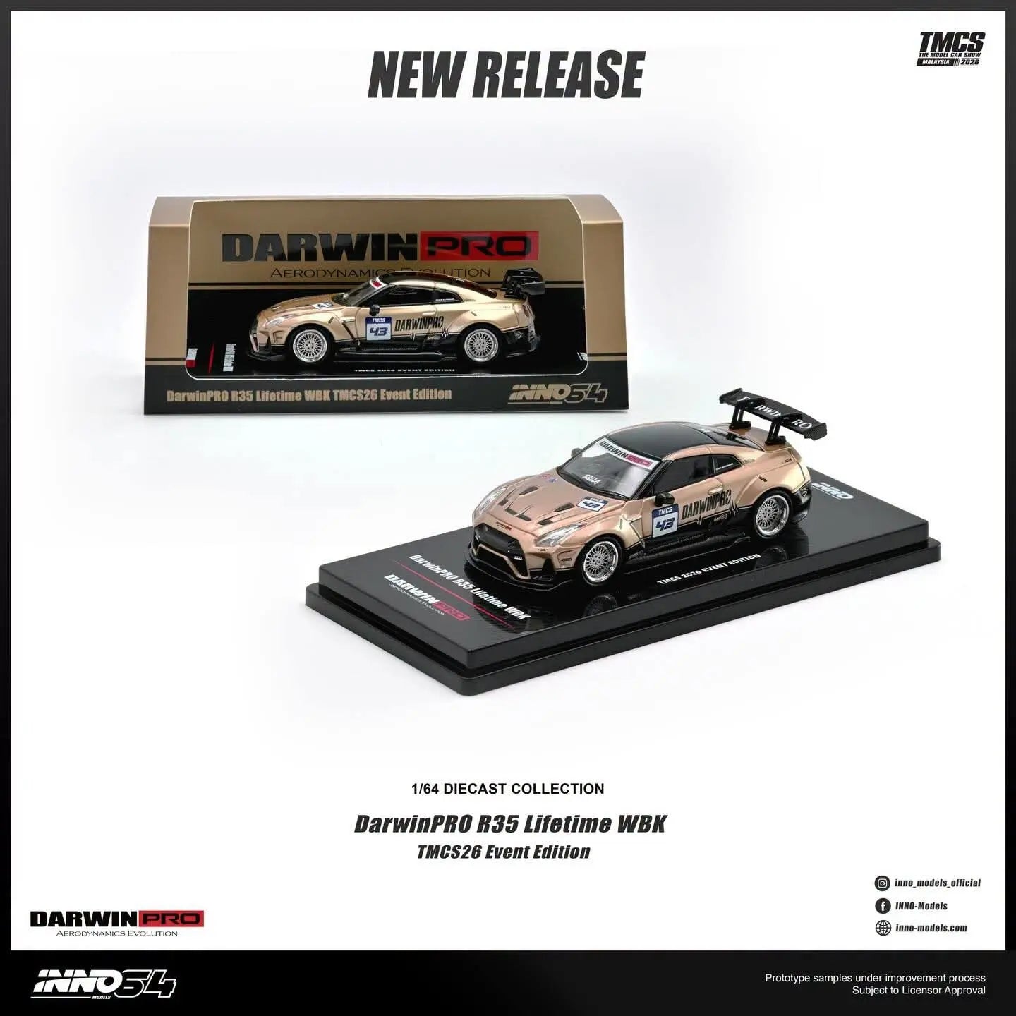 *TMCS 2026* Darwin Pro R35, 1:64 Scale