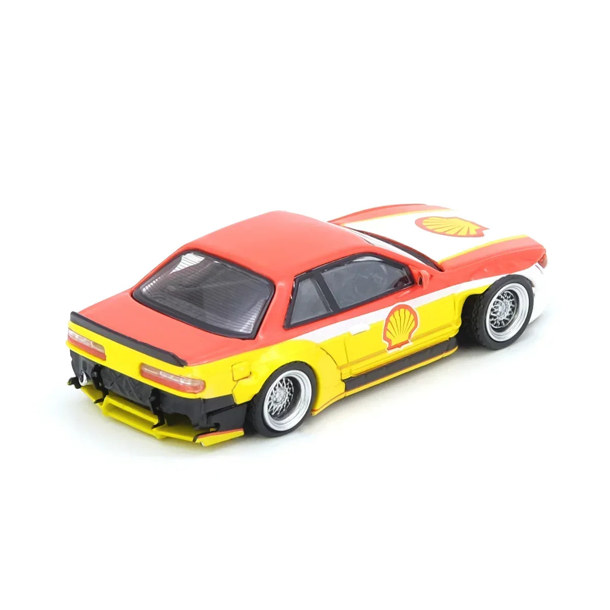 Premium scale diecast model car – *PRE-ORDER* Nissan Silvia (S13) V2 Pandem Rocket Bunny "Shell", 1:64 Scale Collectible