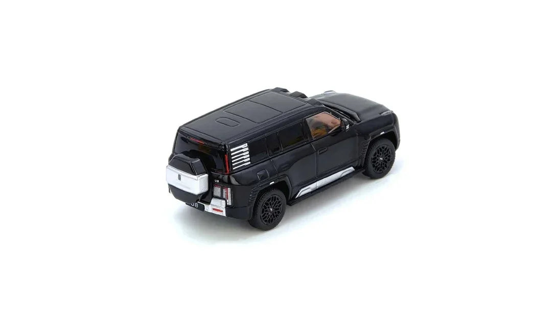 Premium scale diecast model car – Yanwang U8, 1:64 Scale (Black) Collectible