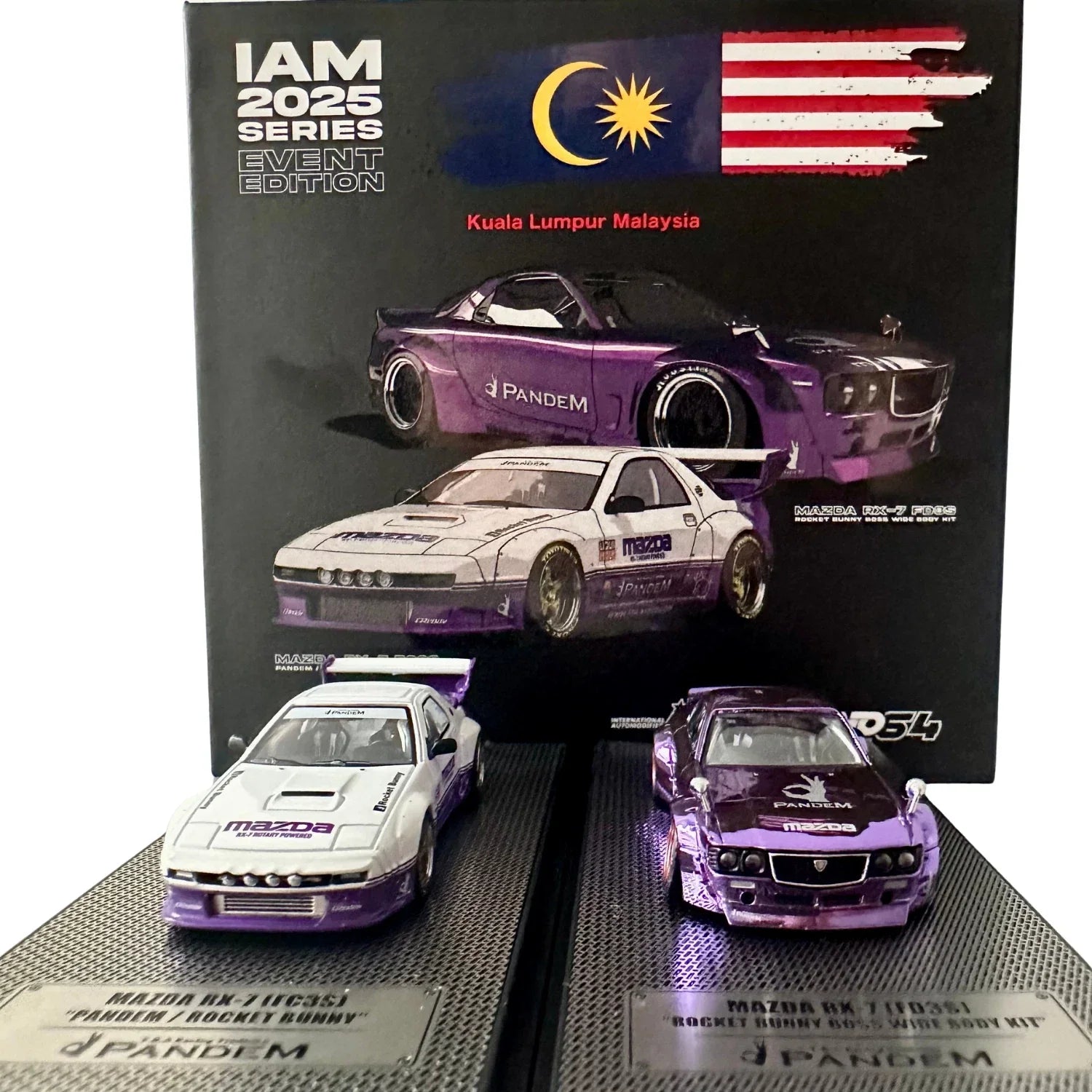Premium scale diecast model car – International Automotive Modified (IAM) Kuala Lumpur Malaysia Box Set 2025, 1:64 Scale Collectible