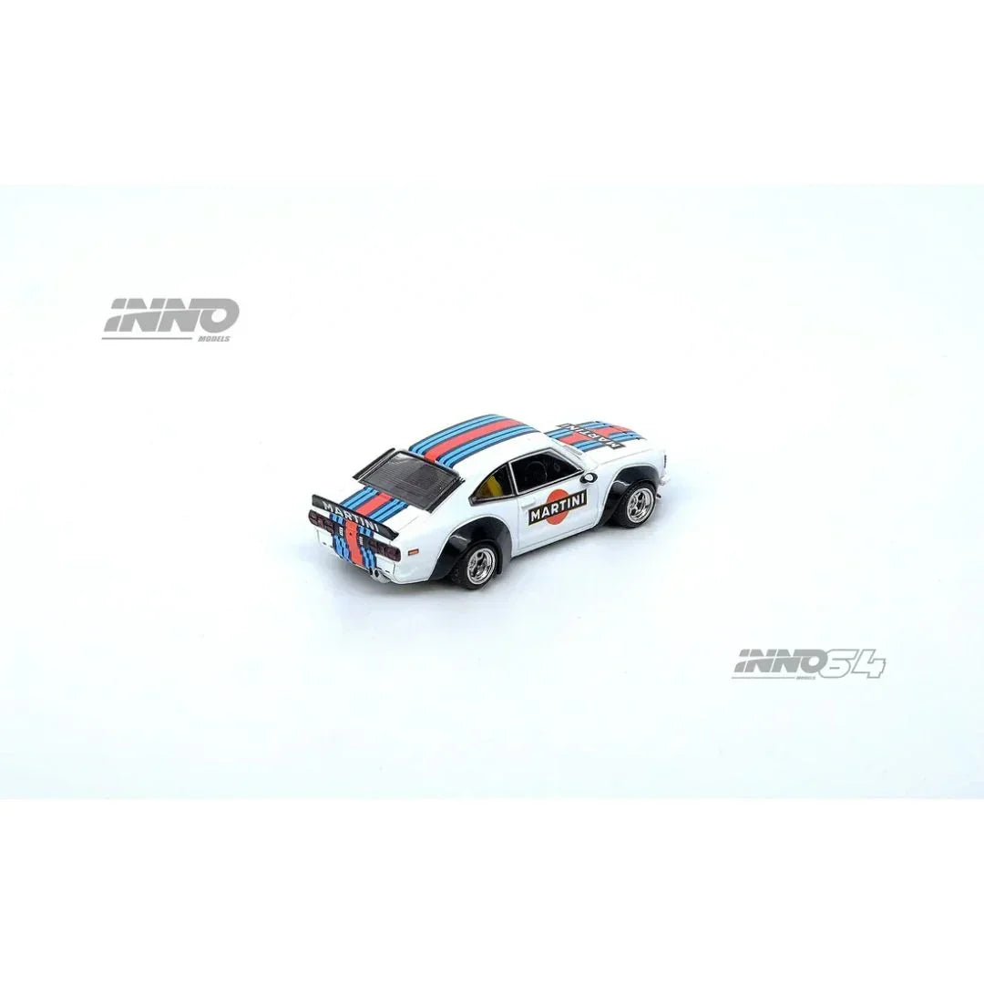 Premium scale diecast model car – Mazda Savanna RX3 Martini Racing Livery, 1:64 Scale Collectible