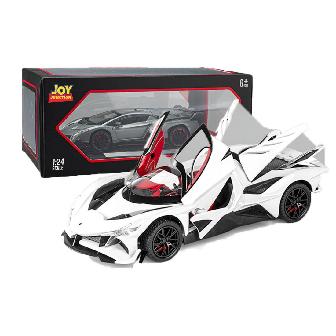 Apollo EVO Model Car, 1:24 Scale (White)