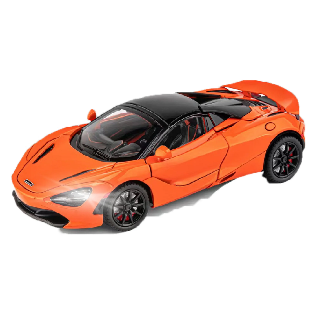 McLaren 720s Convertible Version Model Car, 1:24 Scale (Orange)