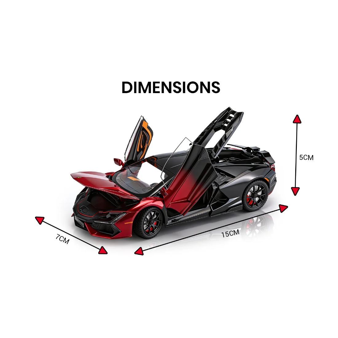 Lamborghini Revuelto Model Car , 1:24 Scale