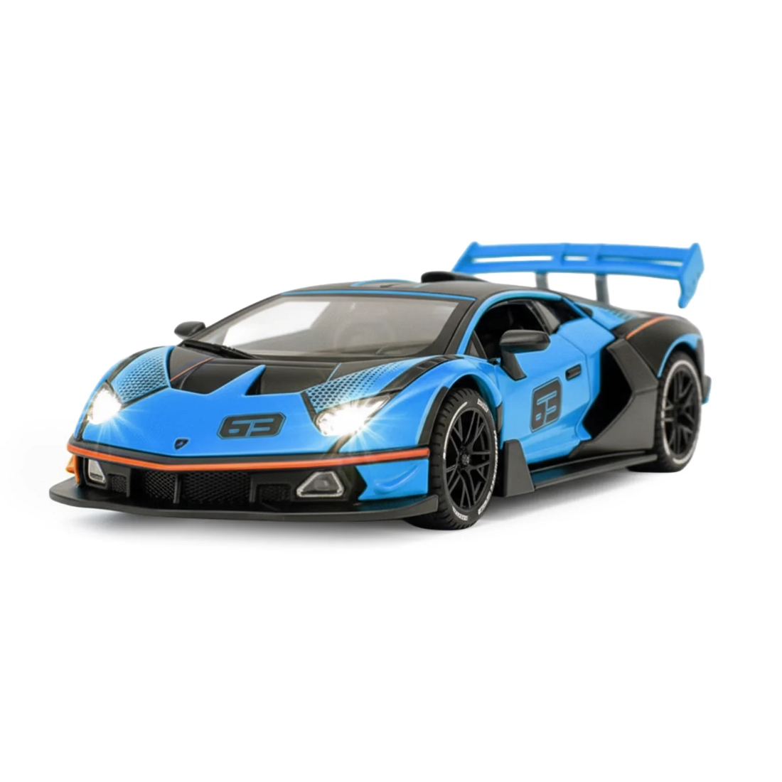 Lamborghini SCV12 Model Car, 1:32 Scale (Blue)