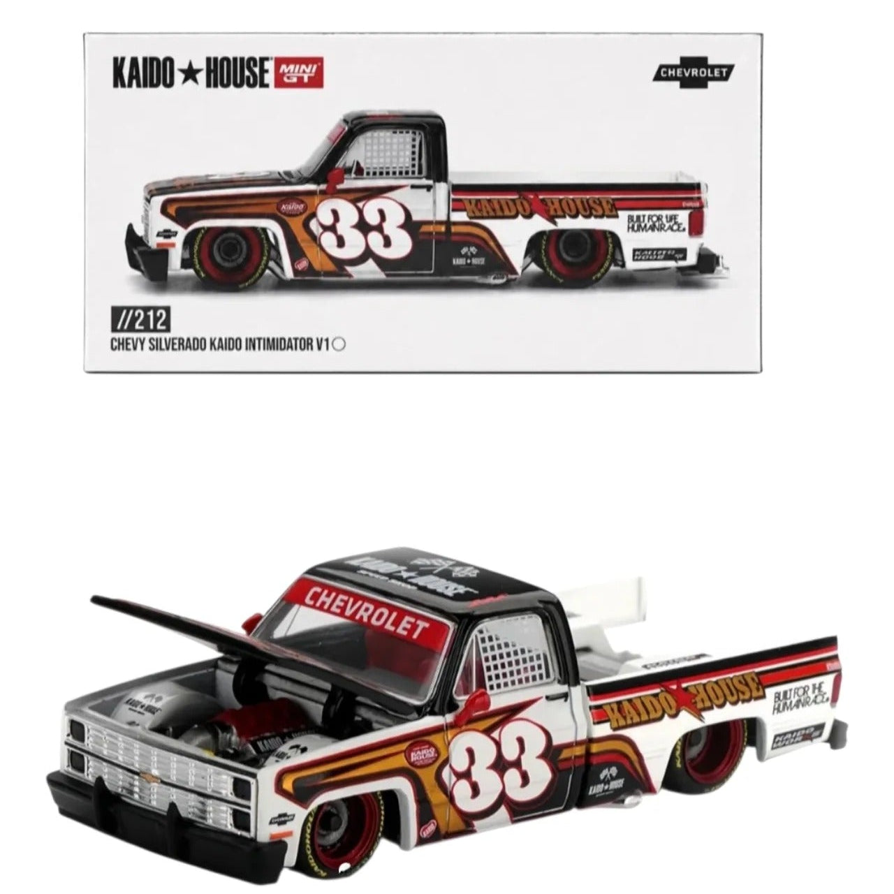 Chevrolet Silverado Kaido Intimidator V1, 1:64 Scale