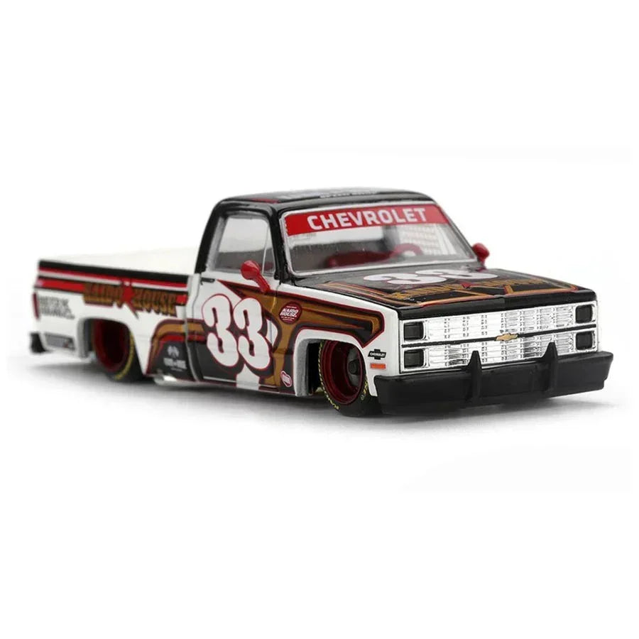 Premium scale diecast model car – Chevrolet Silverado Kaido Intimidator V1, 1:64 Scale Collectible