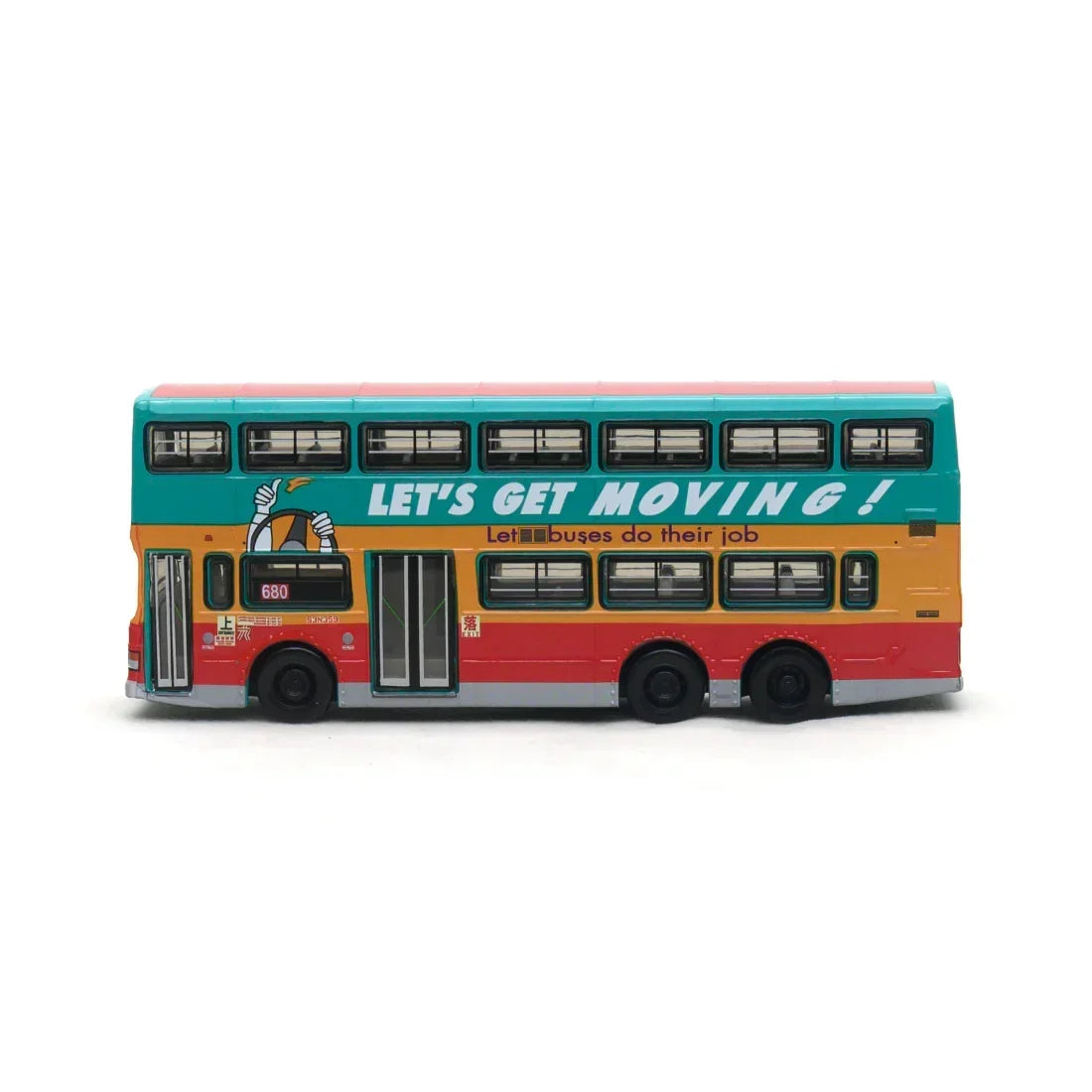 Premium scale diecast model car – *PRE-ORDER* KMB Dennis Dragon 11m "Smooth Traffic Benefits All" (680), 1:110 Scale Collectible