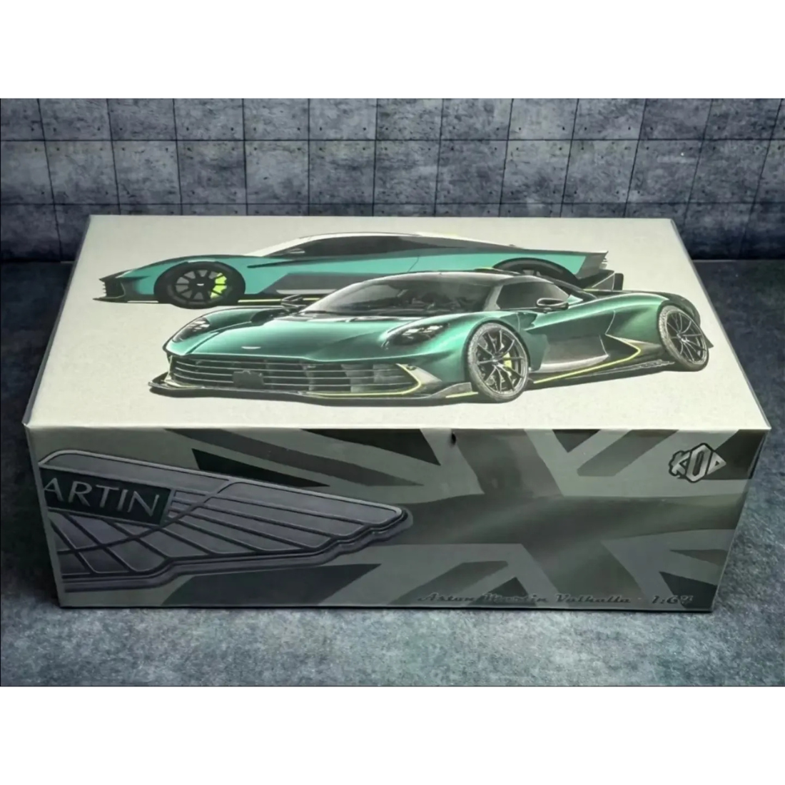 *PRE-ORDER* Aston Martin Valhalla, 1:64 Scale (British Green)