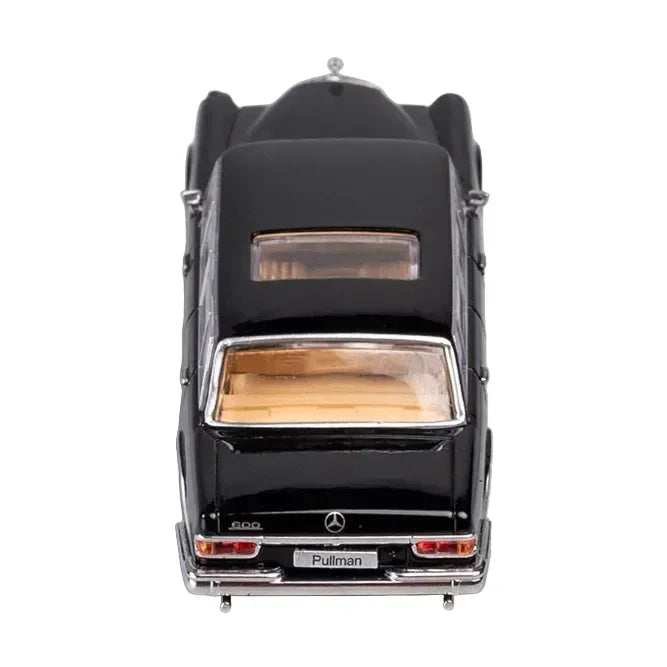 Premium scale diecast model car – Mercedes-Benz 600 Pullman Limousine No.33, 1:64 Scale (Black) Collectible