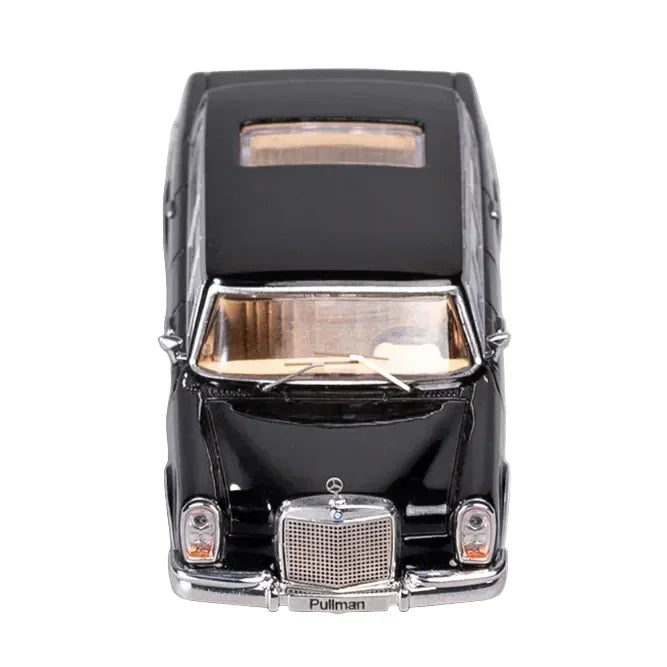 Premium scale diecast model car – Mercedes-Benz 600 Pullman Limousine No.33, 1:64 Scale (Black) Collectible