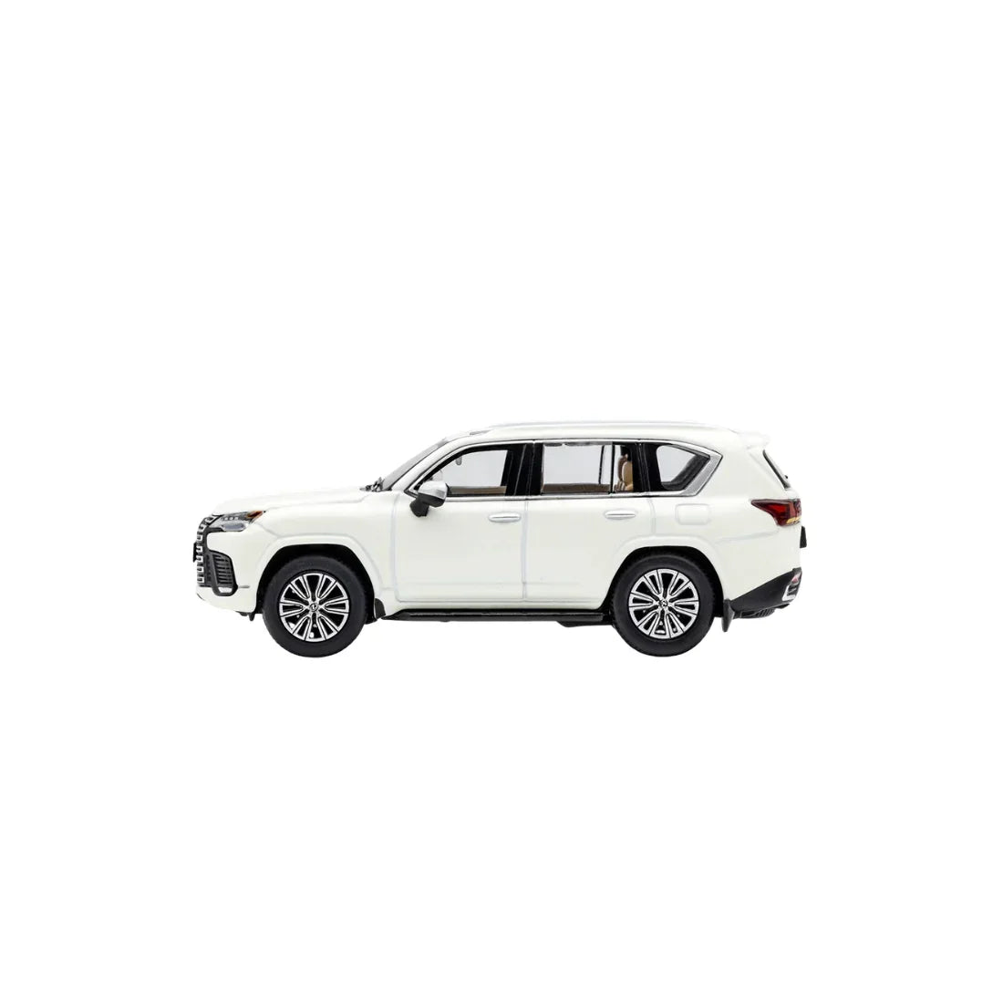 Premium scale diecast model car – *PRE-ORDER* Lexus LX600 Street Version, 1:64 Scale (White) Collectible