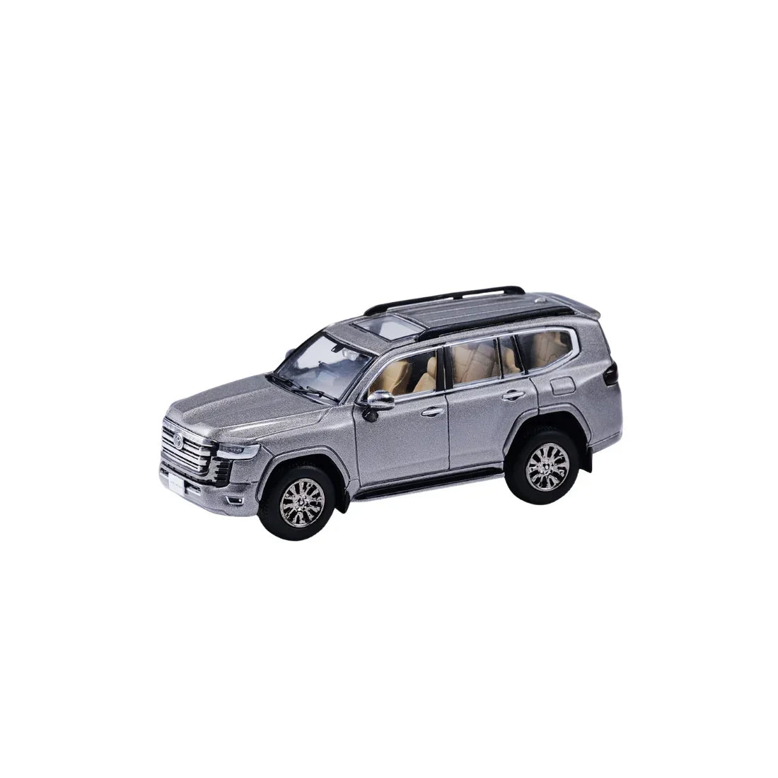 Premium scale diecast model car – *PRE-ORDER* Toyota Land Cruiser LC300 Street Version, 1:64 Scale (Grey) Collectible