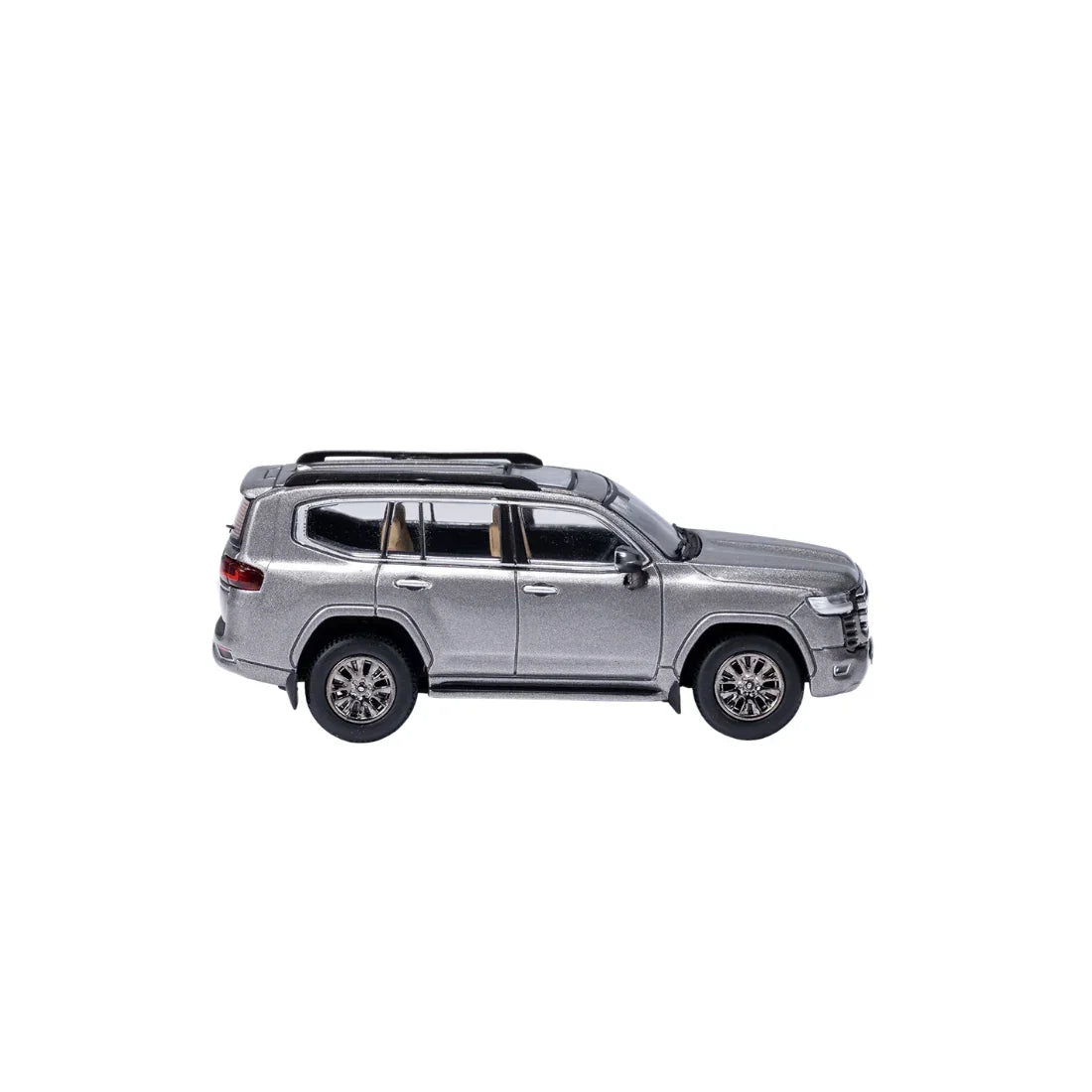Premium scale diecast model car – *PRE-ORDER* Toyota Land Cruiser LC300 Street Version, 1:64 Scale (Grey) Collectible