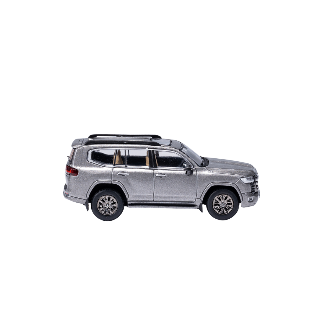 Premium scale diecast model car – *PRE-ORDER* Toyota Land Cruiser LC300 Street Version, 1:64 Scale (Grey) Collectible
