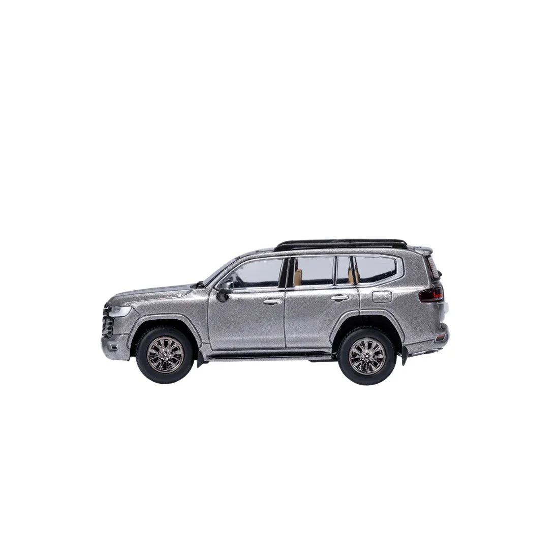 Premium scale diecast model car – *PRE-ORDER* Toyota Land Cruiser LC300 Street Version, 1:64 Scale (Grey) Collectible