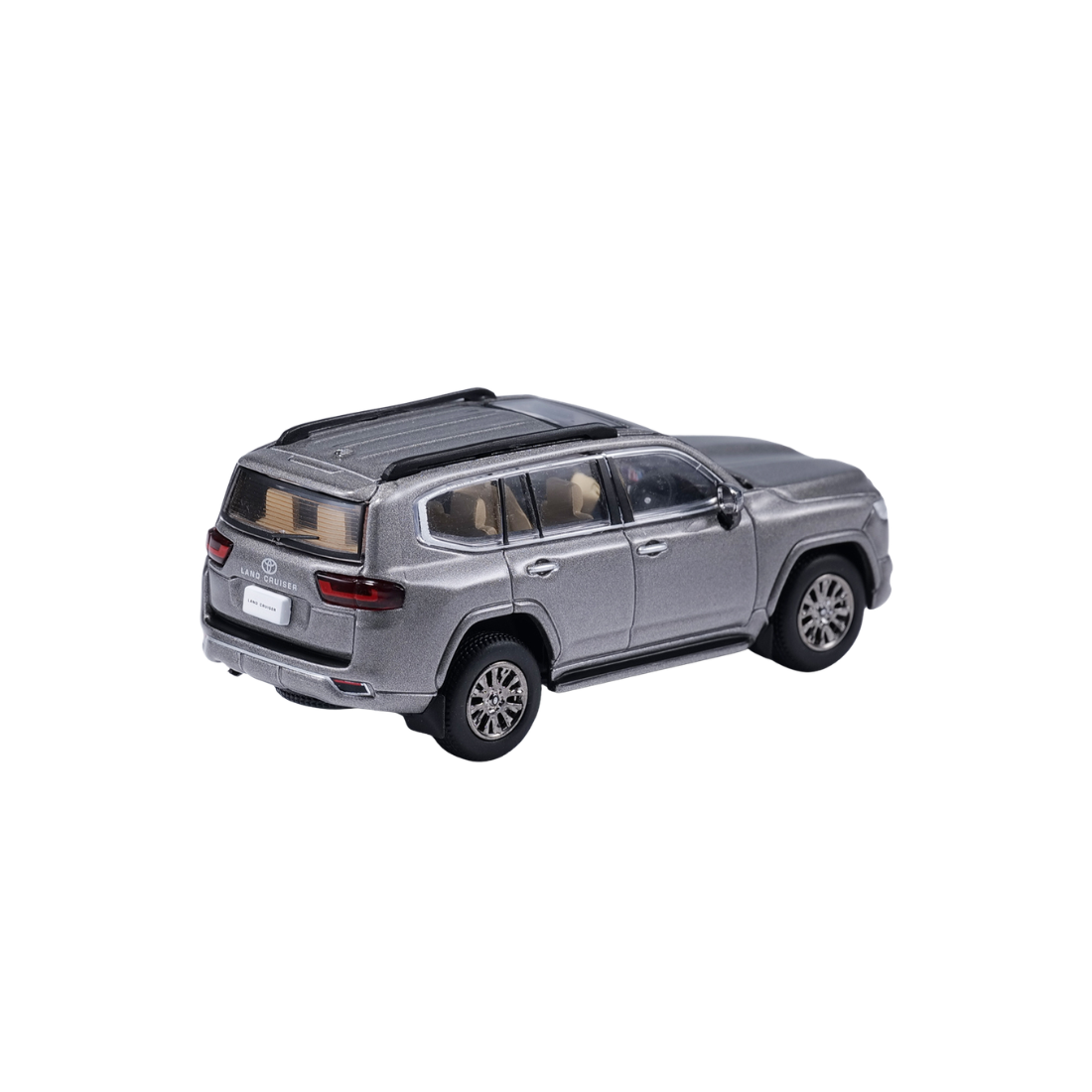 Premium scale diecast model car – *PRE-ORDER* Toyota Land Cruiser LC300 Street Version, 1:64 Scale (Grey) Collectible