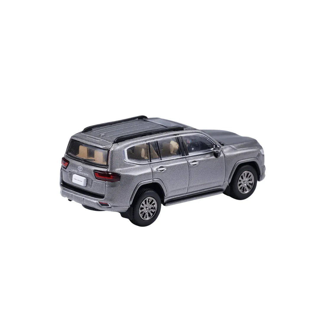 Premium scale diecast model car – *PRE-ORDER* Toyota Land Cruiser LC300 Street Version, 1:64 Scale (Grey) Collectible